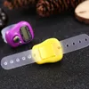 Mini Hand Hold Band Tally Counter Schermo digitale LCD Anello da dito Conteggio elettronico della testa Tasbeeh Tasbih DH88