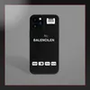 Новые дизайнерские чехлы для мобильных телефонов для IPhone 14 Pro Max 11 12 13 13pro 13promax X Xs Xr Case Black Letters Fashion Shell D2211032F