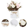 Dekoratif Çiçekler Çiçek Yapay Faktli Bukli Buket Sahte Vasesilk Gül Düzenlemeleri Centerpiecenterpieces Wedding Boquets Şakayık