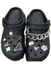 Accessori per parti di scarpe Fibbia con diamanti in cristallo Croc Charms Designer Perni fai-da-te Clip Scarpe Decaration per Croc Jeans Distintivi Zoccoli Bambini Donne Ragazze Regali 221103