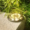 Solar Lawn Yard Impermeável IP65 Night Light Outdoor Buried Lights Garden Stawway Stairs Deck Alpendre Lâmpada de decoração de paisagem