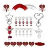 Keechchains 30 set bomboniere Angel Wedding Guardian Guest Return Regali per il battesimo Baby Shower Birthday Giveaway