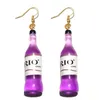 Stud Earring For Women Resin Drop Custom Made Handmade Cute Girls Gift Eardrop Wine Beer Drink Dangle Earrings Delivery 2022 Smtgs