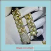 Tennis Tennis Armband Smycken20 Stil Glittrande Lyxsmycken 925 Sterling Sier Mti Form Vit Topaz Cz Diamant Ädelstenar Dam Otozt