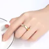 Neue micro set zirkon überzogene 18 karat gold ring frauen schmuck Koreanische luxus s925 silber ring exquisite zubehör geschenk