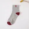 Herrensocken für Herren, lässig, weich, atmungsaktiv, Baumwolle, Knöchel, Sport, kurz, für Herren und Jungen, bequem, langlebig, lange Röhrenqualität, 5 Paar