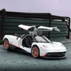 ダイキャストモデルカー1 32 Pagani Huayra Dinastia Alloy Racing Diecasts Metal Toy Sports High Simulation Sound and Light Kids Gift221103