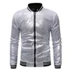 Men's Jackets Men Formal Party Bar Garment Dance Coat Sequin Blazer Suit Jacket Tuxedo Wedding Solid Sequined Zipper1