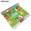 Jouez aux tapis 180x120x0.5 cm pour bébé Child Enfants Puzzle Toy Crapet Carpet Kids Rug Activity Activity Gym développant Eva Mousse Soft Floor 221103