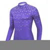 Vestes de course hommes maillot de cyclisme bleu à manches longues vêtements de vélo Pro équipe chemise VTT porter des vêtements de Cycle d'automne