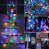 Str￤ngar 2m 5m 10m tr￥dbatteri/USB Copper LED String Light Holiday Outdoor Garden Christmas Tree Party Wedding Decoration Fairy