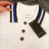 Men's Sweaters Trendy Brand Rhude Jacquard Letter Contrast Collar Button Polo Sweater Loose Knit Coat W221103