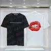 レターラインストーンレディースメンズTシャツプルオーバートップ半袖ファッションTシャツ服サマーファッションヒップホップストリート