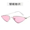 Sunglasses Luxury Eye Sun Glasses Shades For Women Steampunk Triangle Goggles Cat Brand Design Vintage 2022