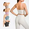Yoga kıyafeti kadınlar çörek spor sutyen spor salonu üstleri kızlar için jogging istenmeyen sütyen fitness egzersiz tankı üst iç çamaşırı rahat aktif giysiler