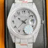 2023WRISTWATCHES Diamond Watch Automatische mechanische herenwisseling voor mannen