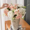 Decorative Flowers 14Color Artificial Silk Hydrangea Flower For Home Decoration Fake Bridal Bouquet Wedding Arrangement Party Event Decor