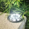 Solar Lawn Yard Impermeável IP65 Night Light Outdoor Buried Lights Garden Stawway Stairs Deck Alpendre Lâmpada de decoração de paisagem