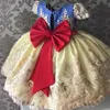 New Girls Dress Elegant Year Princess Children Party Dresses Wedding Gown Kids Clothes for Girl Birthday Partydress Vestido Wear