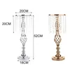 Vases Versatile Candles Holder Table Wedding Flower Vase Stand Candlesticks Tealight Candle Holders Home Party Holiday Decor 221102