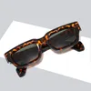 Okulary przeciwsłoneczne LONG KEEPER mała prostokątna ramka mężczyźni kobiety moda osobowość okulary przeciwsłoneczne Unisex szerokie nogawki UV400 odcienie okularów