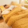 Blankets Home Thick Bed Blanket Double Sided Lamb Cashmere Fleece Plaid Winter Warm Throw Sofa Cover Born Wrap Kids Bedspread