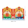 Emballage cadeau Année rouge Paquets de paquets chinois Enveloppes d'argent Bao Hong Festival Enveloppe Printemps Sac Zodiac Modèle Lucky Cash Style