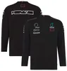 T-shirt pilota F1 Team 2022 Tuta da corsa da uomo T-shirt casual a maniche lunghe ad asciugatura rapida Taglie forti personalizzabili