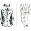 Men's Suits Slim Fitted Men For Wedding Party 3 Pieces Blazer Jacket Vest Trousers Business Work Wear Solid Color Tuxedos