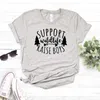 Support Wildlife Raise Boys T Shirt Women Hipster Funny T-shirt Lady Yong Girl Top