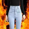 Women's Jeans Women's Woman Pants High Waist Pencil Pantalones Vaqueros Mujer