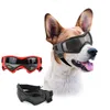 Köpek giyim evcil hayvan gözlükleri kolay aşınma köpek yavrusu güneş gözlükleri küçük ve orta malzemeler için ayarlanabilir UV koruması