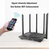 Routers Tenda AC11 AC1200 Wireless WiFi Router with 24G5G High Gain Antenna Repeater Dual Band App Control 221103