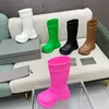 botas de joelho marrom