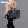 Оптовая продажа, фабричная женская сумка через плечо, уличная большая кожаная сумка, простой сто-лифтовый швейный рюкзак, классические модные сумки с ромбами 6112 #