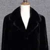 Men's Fur Faux Fur PFHQ 6XL 2022 Trendy Autumn Winter Imitation Mink Coat Men Long Faux Fur Warm Jacket Casual Stylish Male Luxury Clothes 21Q4425 T221102