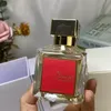 Perfume de luxo 70ml Maison Bacarat Rouge 540 Extrait eau de parfum paris paris homem mulher spray incr￭vel cheiro de longa tempo dura￧￣o da vers￣o alta