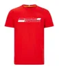 T-shirt à manches courtes et col rond de l'équipe de course F1, hauts pour fans de Formule 1, personnalisables avec le même style LIIE