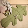 Play Mats 1PC Baby Mat Cotton Crawling Boolling Bor Toddler Kids Leaf Shape Rug Born Activities Games Toys Soft Room Decoration 221103