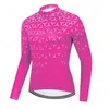 Vestes de course hommes maillot de cyclisme bleu à manches longues vêtements de vélo Pro équipe chemise VTT porter des vêtements de Cycle d'automne