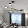 Żyrandole Postmodern LED żyrandol do salonu sklep sypialnia dekoracja domu