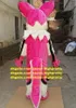 Rosa Furry Husky Dog Fox Wolf Costume della mascotte Fursuit Personaggio dei cartoni animati per adulti Expo Fair Motexha Spoga BRAND IDENEITY zz7759