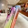 Fashion Transparent Gradient Cases Dual Color Two-tone Soft TPU Slim Anti Scratch Flexible Protection Cover For iPhone 14 13 12 11 Pro XS Max XR X 7 8 Plus