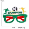 Niedliche lustige Brille, Dekoration für Erwachsene, Bar, Party, Fußballfan, Zubehör, Uhr, Fußball, Jubel, Geschenk FY2470 bb1103