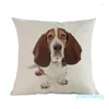 Pillow Cas World's Famous Large Breed Dogs The Labrador Shepherd Husky Doberman Whippe Case Home Sofa Chair Decoration Cover