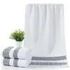 34x74 cm 100% bawełniany ręcznik do kąpieli chłonny stał
