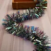 Christmas Decorations 2M 5cm/7cm/9cm Decoration Tassel Paper Ribbon Garland Tree Ornaments Cane Tinsel Xmas Party Supplies