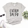 Extra Salty Print Tops Women Tshirts Casual Funny T Shirt For Lady Top Tee Hipster 6