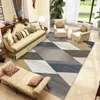 Tapis moderne de luxe salon tapis chambre décor tapis haute qualité El grande zone salon tapis antidérapant lavable tapis de sol