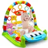 Play Mats Baby Music Rack Mat Kid Puzzel Tapijt Piano Keyboard Infant Mat Early Education Gym Crawling Game Pad Toy 221103